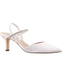 Nina - Billie Slingback Pointed Toe Pump - Lyst