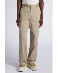 Moncler - Cotton Stretch Twill Pants - Lyst