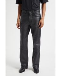 MIDNIGHT RODEO - Mr Leather Flare Leg Pants - Lyst