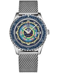 MIDO - Ocean Star Decompression Worldtimer Bracelet Watch & Rubber Strap Gift Set, 40.5Mm - Lyst