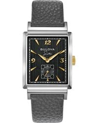 Bulova - Frank Sinatra My Way Leather Strap Watch, 29.5Mm - Lyst