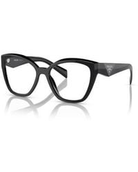 Prada - 54Mm Irregular Optical Glasses - Lyst