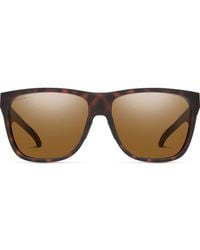 Smith - Lowdown Xl 2 60Mm Chromapop Polarized Square Sunglasses - Lyst