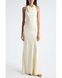 STAUD - Cowl Neck Gown - Lyst