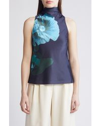 Ted Baker - Setsuko Floral Sleeveless Top - Lyst