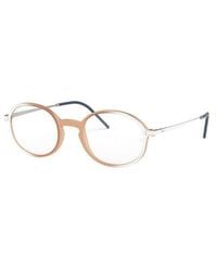 Ray-Ban - 52Mm Oval Optical Glasses - Lyst