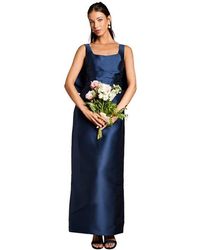 Coast - Twill Sleeveless Column Bow Back Dress - Lyst