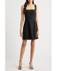 Charles Henry - Sleeveless A-Line Minidress - Lyst