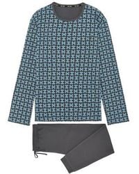 Hom - Aloys Long Pajama Set - Lyst