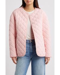 Thread & Supply - Quilted Puffer Jacket - Lyst