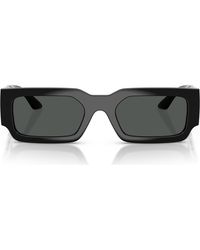 Versace - 54Mm Rectangular Sunglasses - Lyst