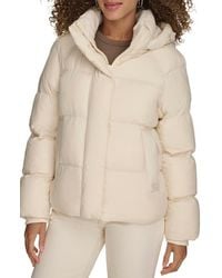 Levi's - Hooded Quilted Puffer Jacket - Lyst