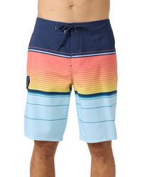 O'neill Sportswear - Lennox Stripe Board Shorts - Lyst
