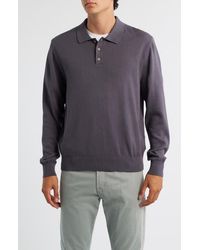 Alex Crane - Feather Organic Cotton Polo Sweater - Lyst