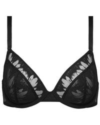 CUUP - The Plunge Floral Lace - Lyst