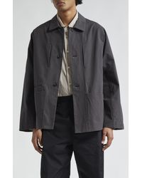 Lemaire - Boxy Cotton Workwear Jacket - Lyst