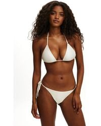 Cotton On - String Triangle Bikini Top - Lyst