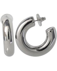 BCBGMAXAZRIA - Chunky-Tone Hoop Earrings - Lyst