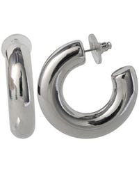 BCBGMAXAZRIA - Chunky-Tone Hoop Earrings - Lyst