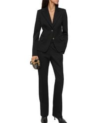 Burberry - Grain De Poudre Wool Tailored Trousers - Lyst