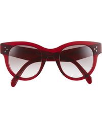 Celine - Bold 3 Dots 48Mm Square Sunglasses - Lyst
