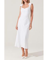 Astr - Kateleya Bow Strap Dress - Lyst