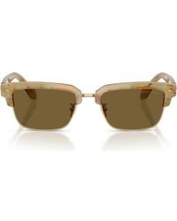 ARMANI EXCHANGE - 52Mm Rectangular Sunglasses - Lyst