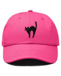 Alix - Cat Embroidered Casual Hat - Lyst