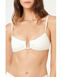 LSPACE - Peyton Bikini Top - Lyst