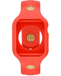 Tory Burch - T-monogram Silicone Apple Watch Watchband - Lyst