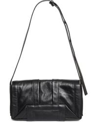 Alexander Wang - Medium Pack Flap Leather Crossbody Bag - Lyst