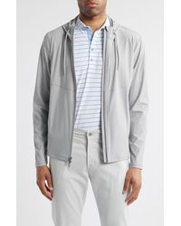 Johnnie-o - Marshal Stretch Nylon Hooded Jacket - Lyst