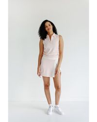 Beldrie - Dash Split Skort - Lyst