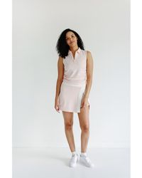 Beldrie - Dash Split Skort - Lyst