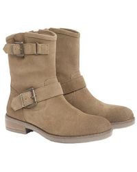 Celtic & Co. - Slouch Biker Ankle Boot - Lyst