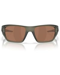 Oakley - 60Mm Prizm Rectangular Sunglasses - Lyst