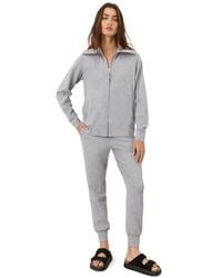 Pact - Organic Cotton Cloudknit Zip Jacket - Lyst