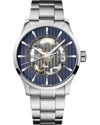 MIDO - Multifort Skeleton Vertigo Automatic Bracelet Watch, 42Mm - Lyst