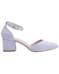 Forever & Always Shoes - Marcelle Low Block Heel Pumps - Lyst