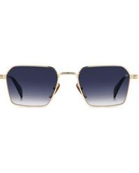 David Beckham - Db 1245/S 53Mm Rectangular Sunglasses - Lyst