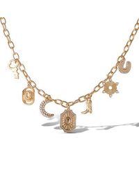 Jessica Simpson - Starburst Charm Necklace - Lyst