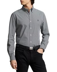 Polo Ralph Lauren - Classic Fit Stretch Cotton Poplin Button-Down Shirt - Lyst