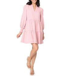 Gibsonlook - Long Sleeve Minidress - Lyst