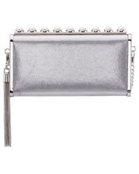 Nina - Amos Crystal Clutch - Lyst