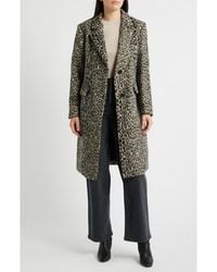 BCBGMAXAZRIA - Print Faux Fur Coat - Lyst