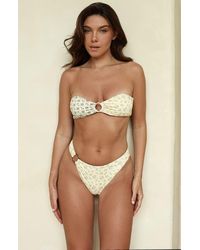Dippin' Daisy's - Lotus Bandeau Bikini Top - Lyst