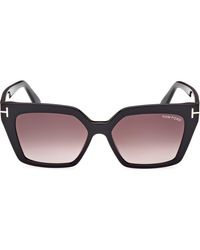 Tom Ford - Winona 53Mm Gradient Cat Eye Sunglasses - Lyst