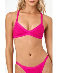 LSPACE - Tyla Bikini Top - Lyst