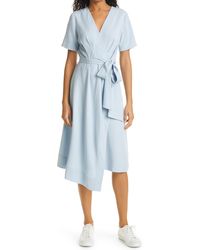 club monaco wrap dress