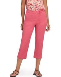 NYDJ - Utility High Waist Crop Pants - Lyst